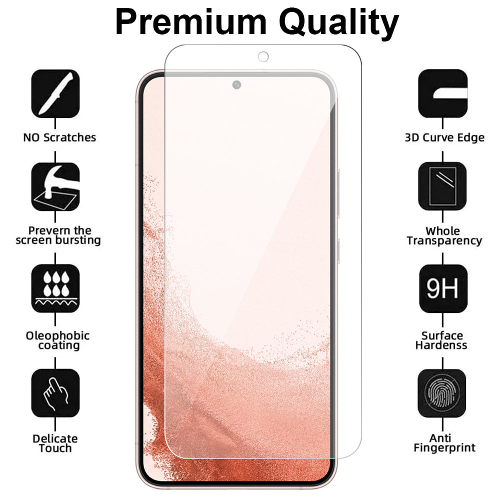 Glass Screen Protector for Samsung Galaxy S22