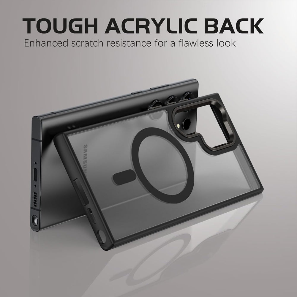 Matte Magnetic Case for Samsung Galaxy S22 Ultra