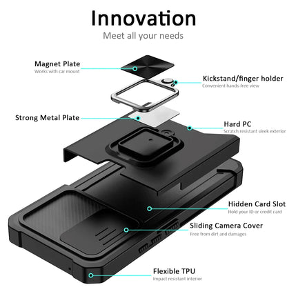 Tough Card Ring Case for Samsung Galaxy S23 FE