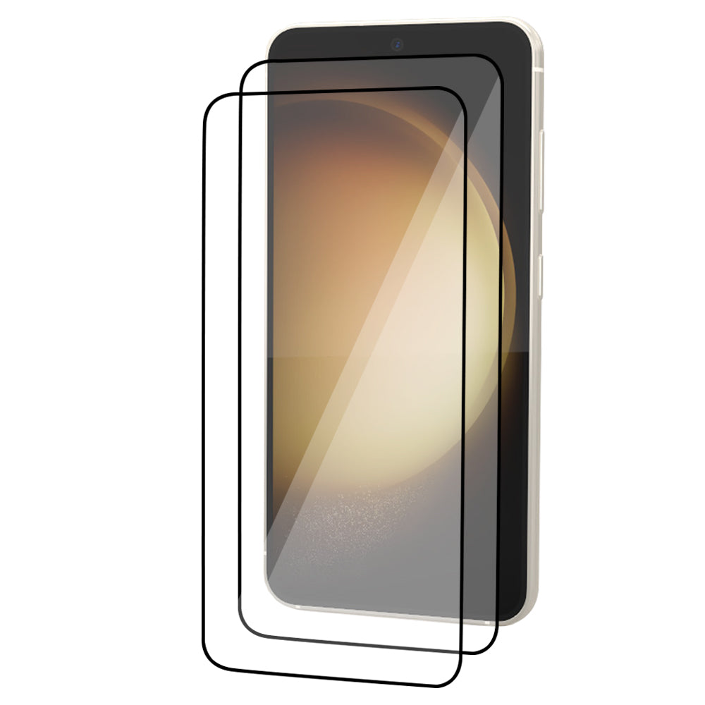 Samsung Galaxy S23 Plus Tempered Glass Screen Protector [2-Pack] with Easy Alignment Frame – Clear, Premium by SwiftShield