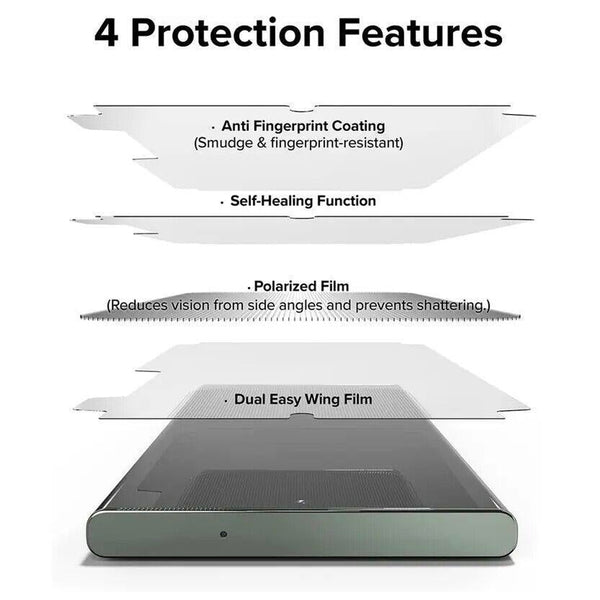 Privacy Matte Ceramic Film Screen Protector for Samsung Galaxy S24 (2 pack)