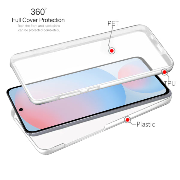 360 Clear Thin Case for Samsung Galaxy S24 FE