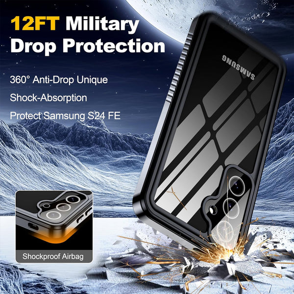 Redpepper Waterproof Case for Samsung Galaxy S24 FE