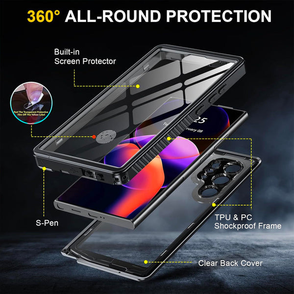 Redpepper Waterproof case for Samsung Galaxy S24 Ultra