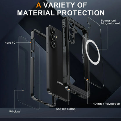 Heavy Duty 360 Protection Case for Samsung Galaxy S25 FE