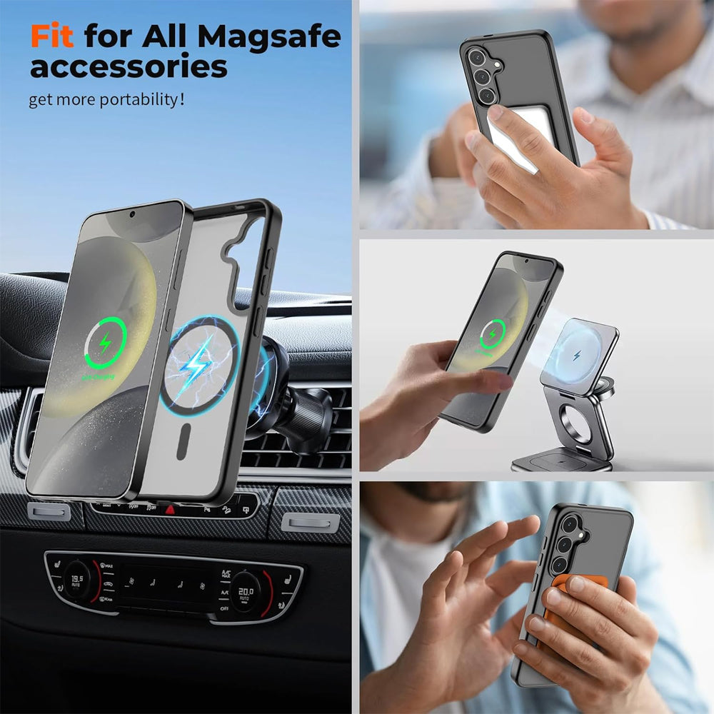 Matte Magnetic Case for Samsung Galaxy S25 FE