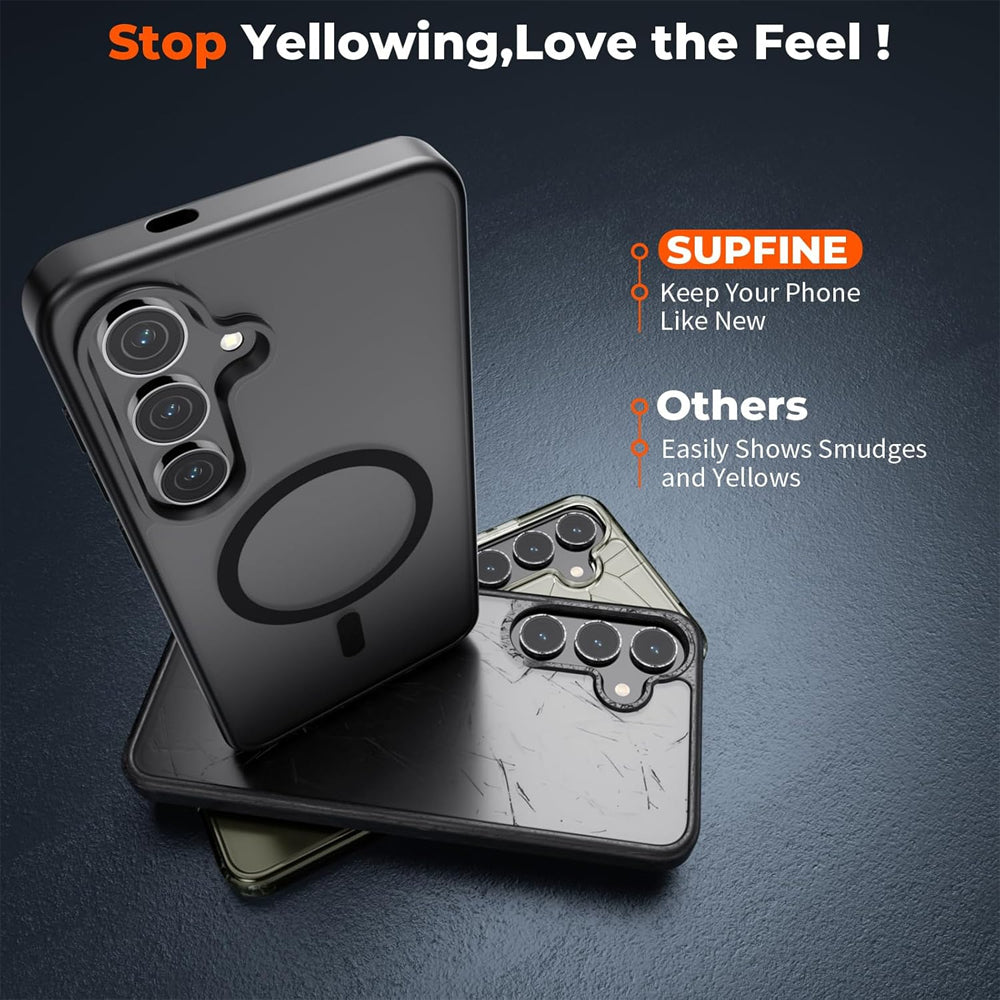 Matte Magnetic Case for Samsung Galaxy S25 FE