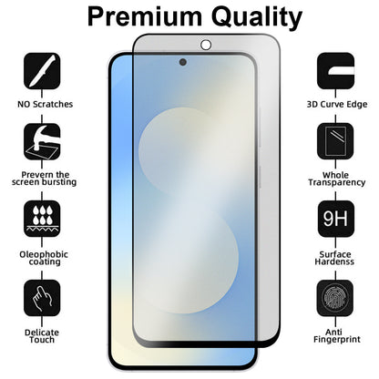 Anti-Glare Matte Glass Screen Protector for Samsung Galaxy S25 FE