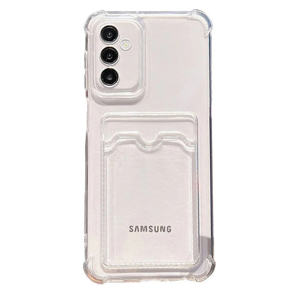 Clear Card Wallet Case for Samsung Galaxy A17 5G
