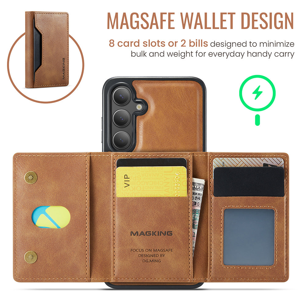 Magsafe Compatible Wallet Case for Samsung Galaxy S25 FE