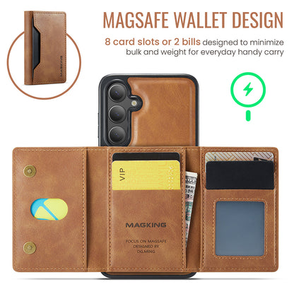 Magsafe Compatible Wallet Case for Samsung Galaxy S25 FE