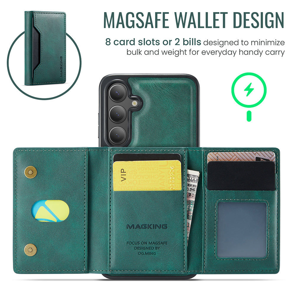 Magsafe Compatible Wallet Case for Samsung Galaxy S25 FE