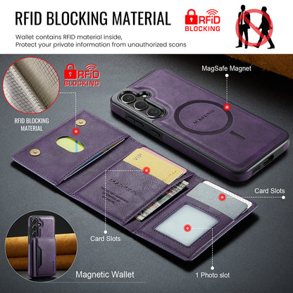 Magsafe Compatible Wallet Case for Samsung Galaxy S25 FE