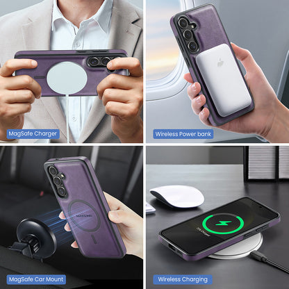 Magsafe Compatible Wallet Case for Samsung Galaxy S25 FE