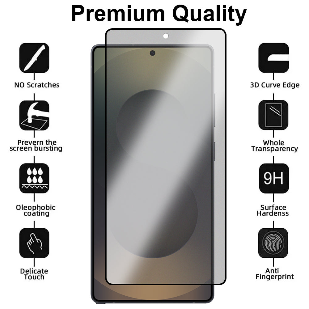 Anti-Glare Matte Glass Screen Protector for Samsung Galaxy S25 Ultra