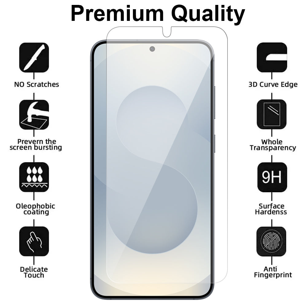 Glass Screen Protector for Samsung Galaxy S25 Plus