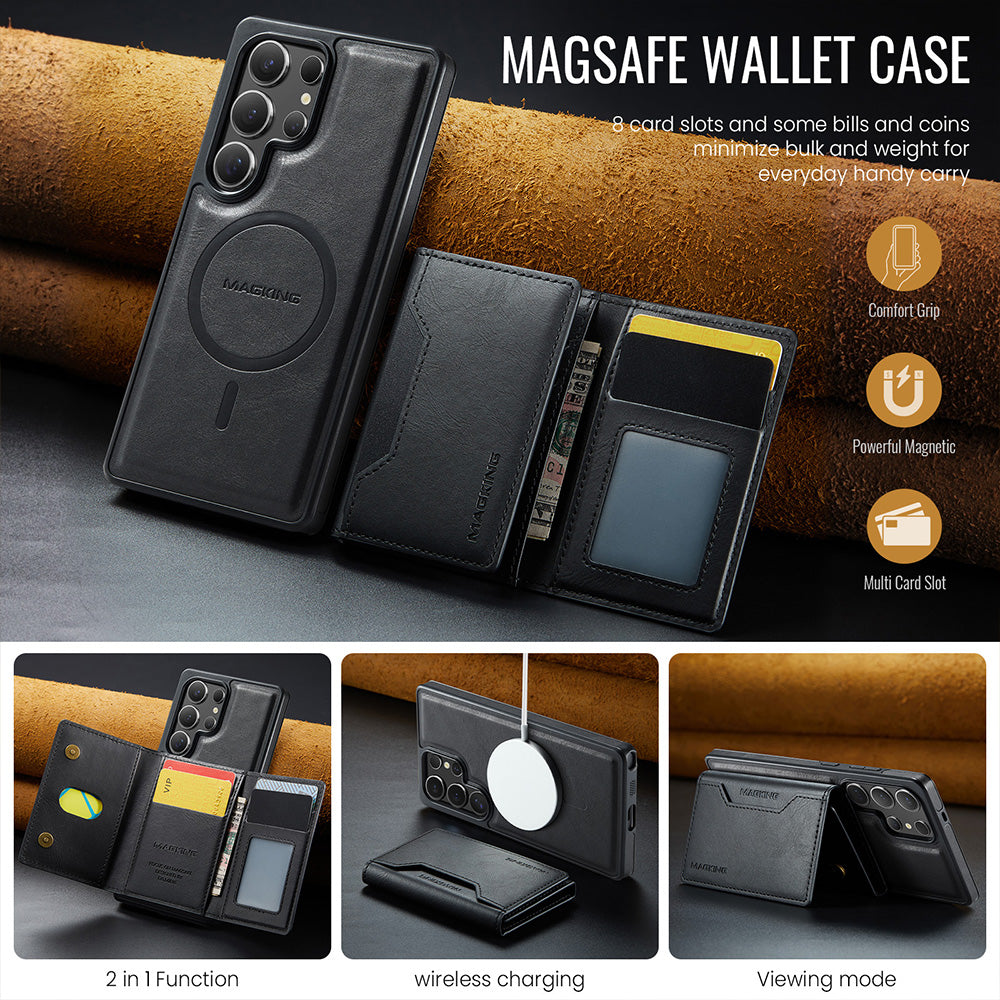 Magsafe compatible Wallet Case for Samsung Galaxy S25 Ultra