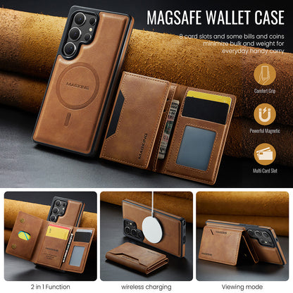 Magsafe compatible Wallet Case for Samsung Galaxy S25 Ultra
