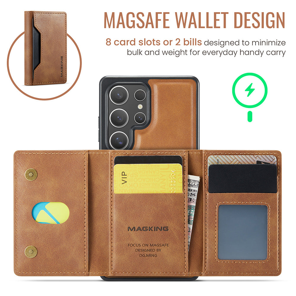 Magsafe compatible Wallet Case for Samsung Galaxy S25 Ultra