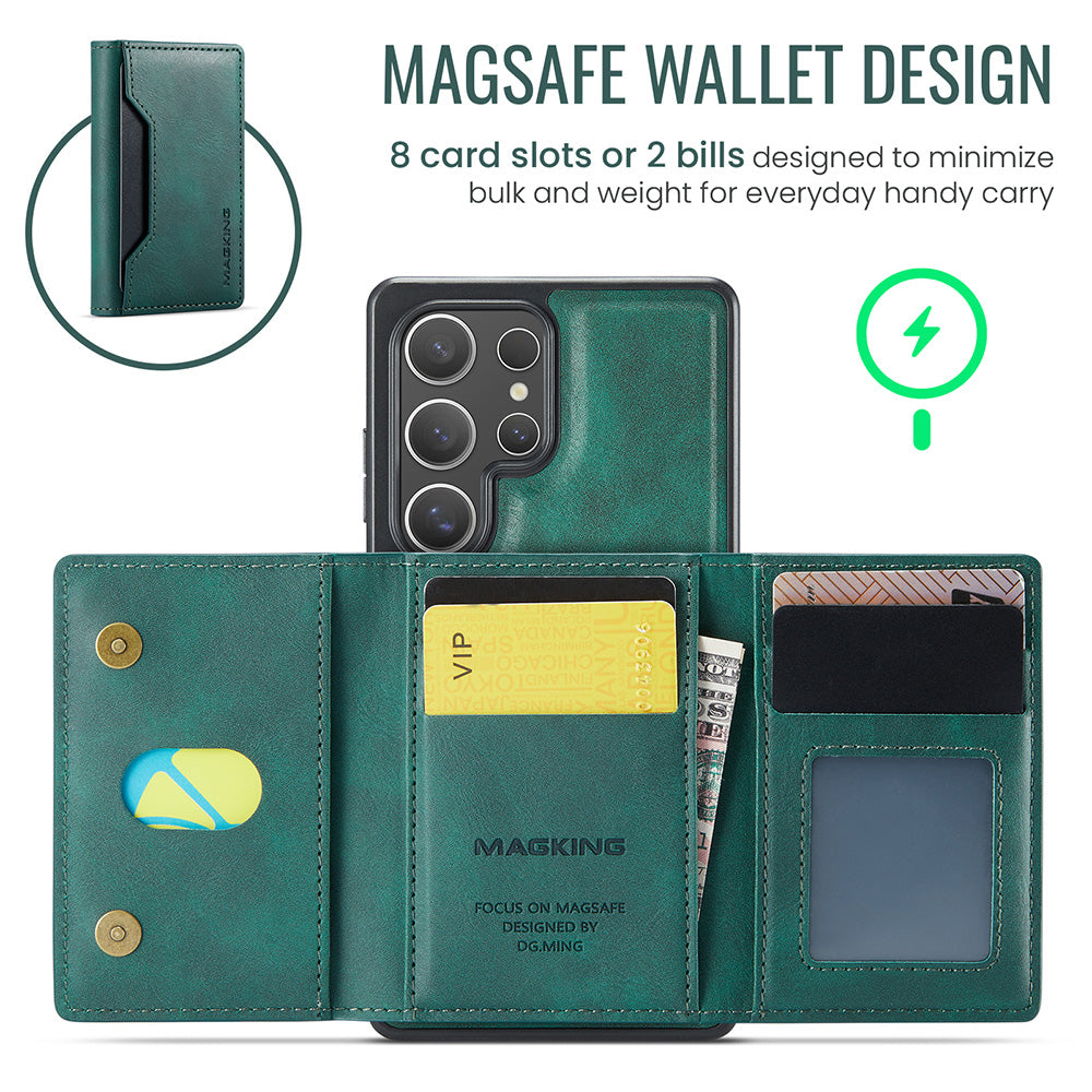 Magsafe compatible Wallet Case for Samsung Galaxy S25 Ultra