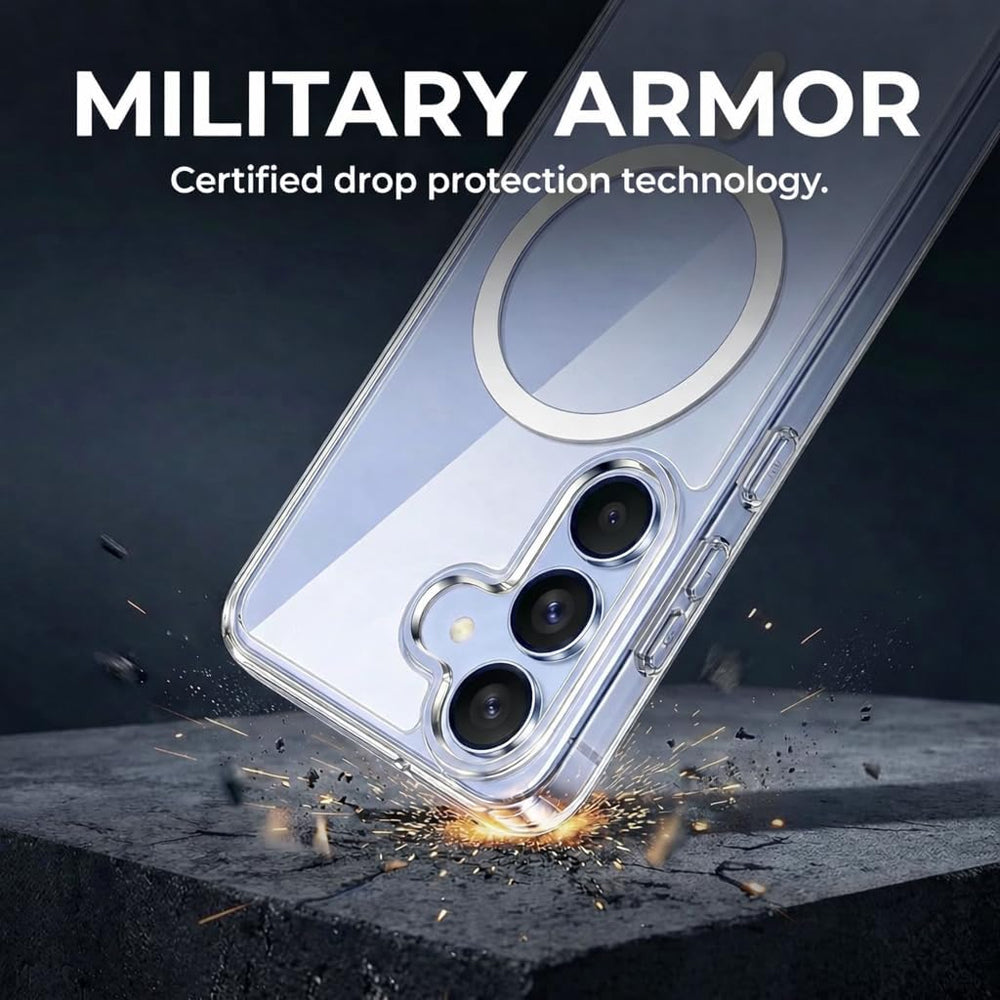 Clear Thin Magsafe Compatible Case for Samsung Galaxy S26