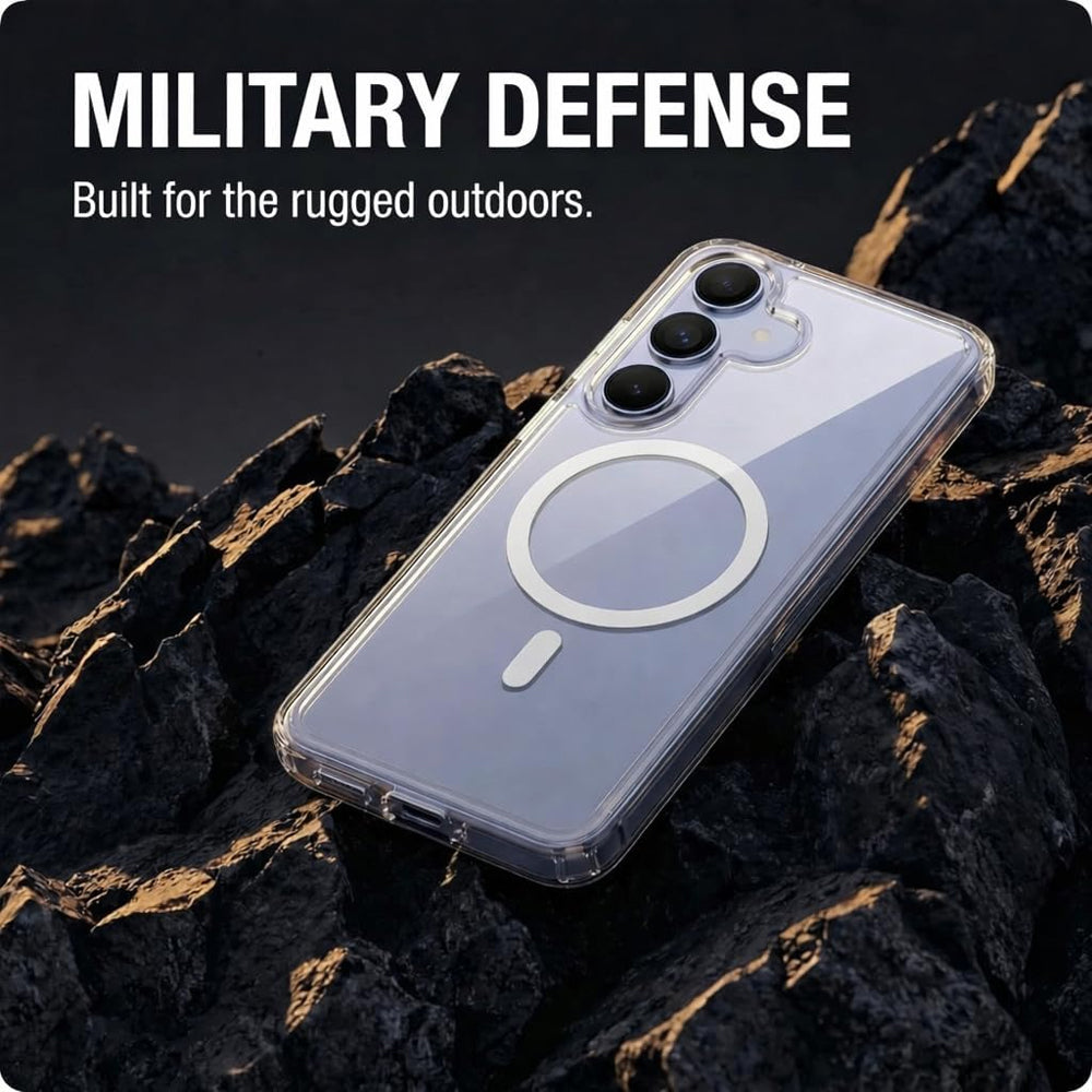 Clear Thin Magsafe Compatible Case for Samsung Galaxy S26