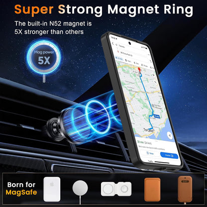 Matte Magsafe Compatible Case for Samsung Galaxy S26 Plus