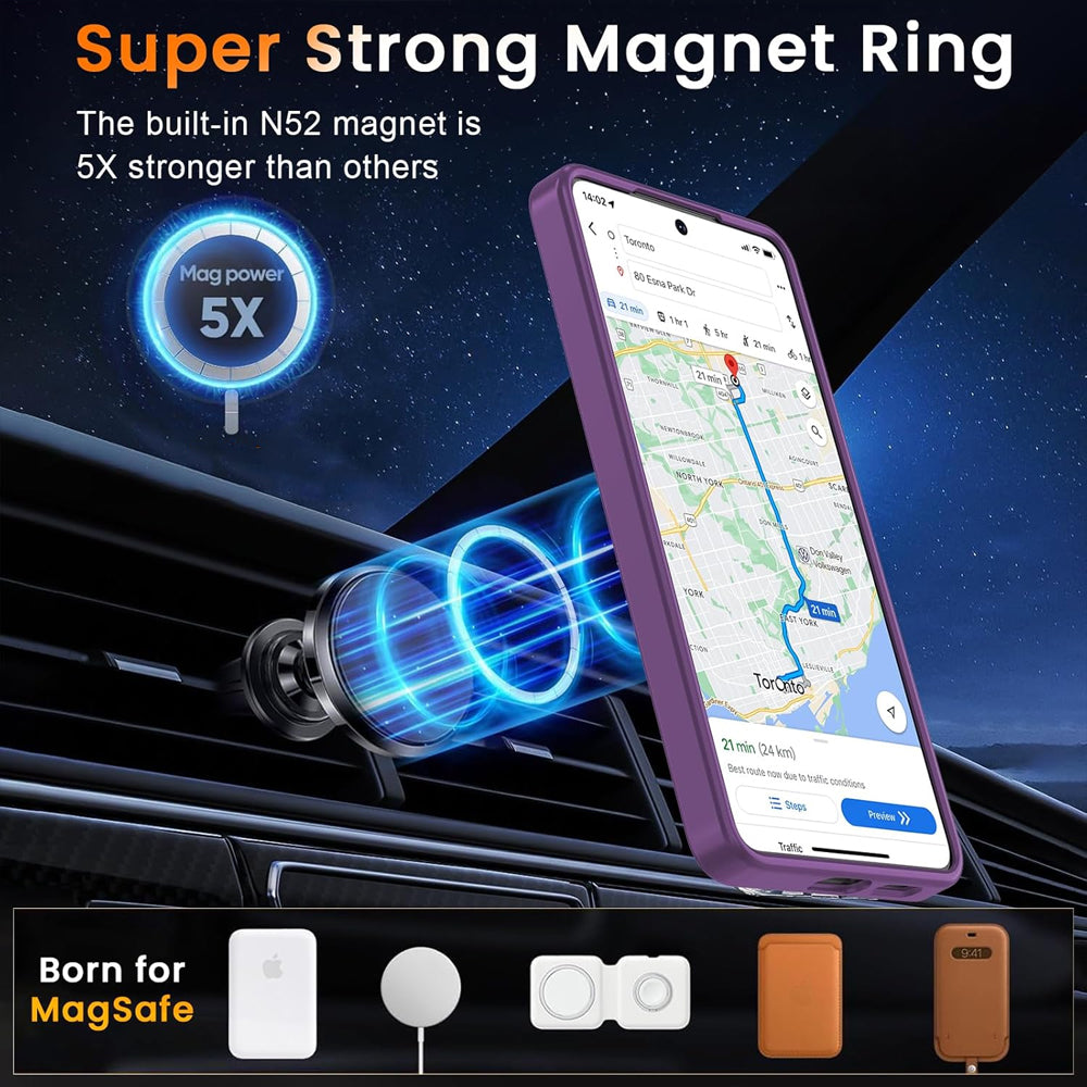 Matte Magsafe Compatible Case for Samsung Galaxy S26 Plus