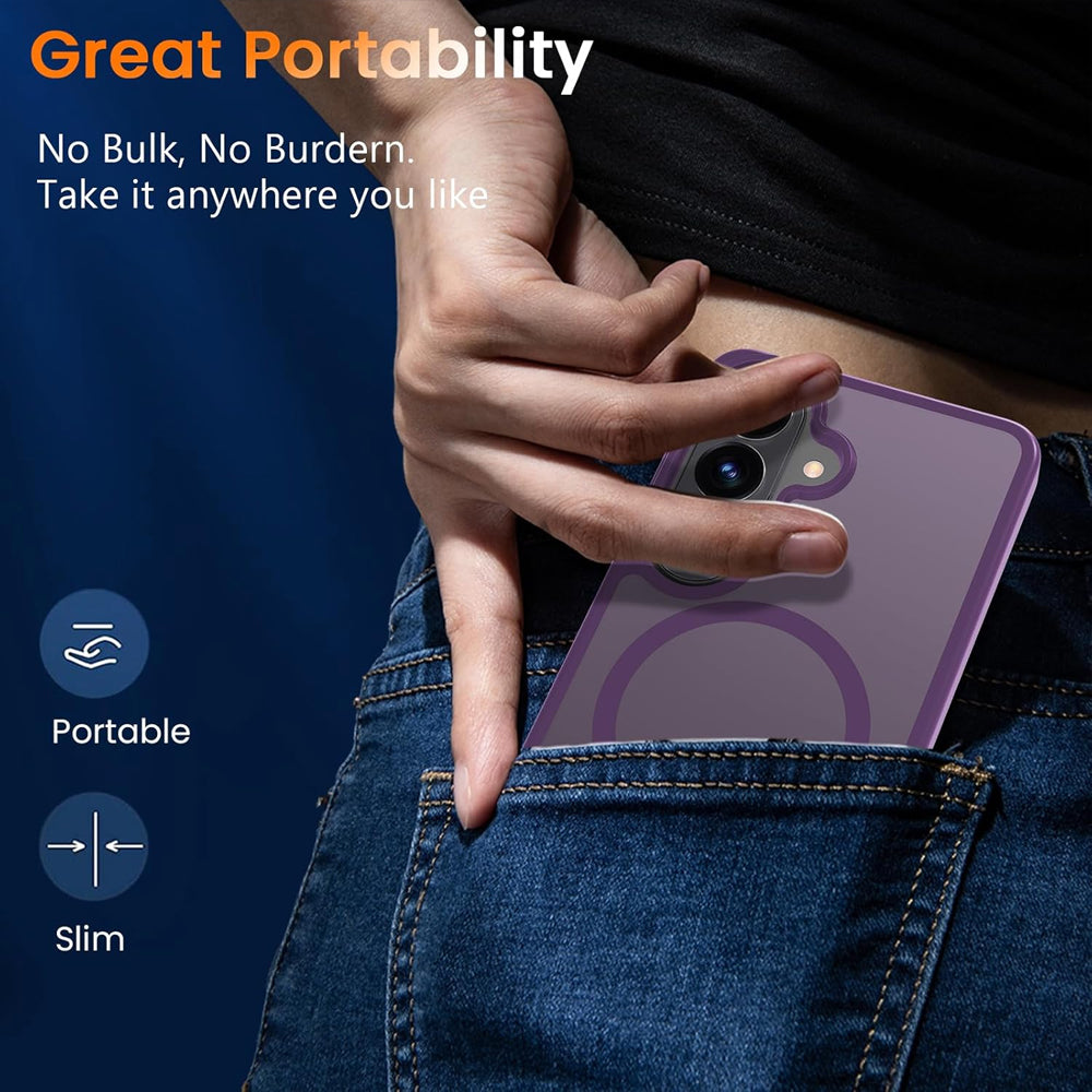 Matte Magsafe Compatible Case for Samsung Galaxy S26 Plus
