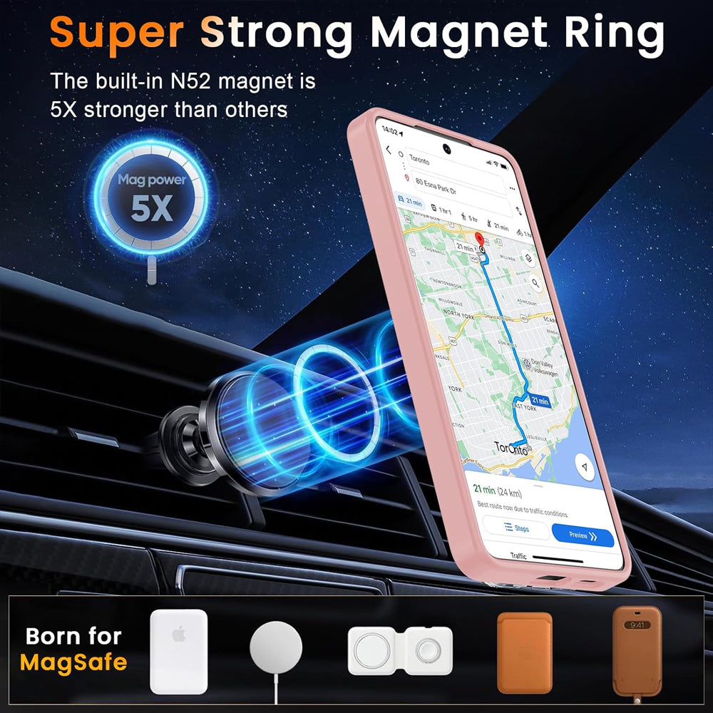 Matte Magsafe Compatible Case for Samsung Galaxy S26 Plus