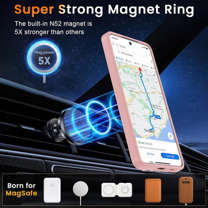 Matte Magsafe Compatible Case for Samsung Galaxy S26 Plus
