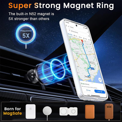 Matte Magsafe Compatible Case for Samsung Galaxy S26 Plus