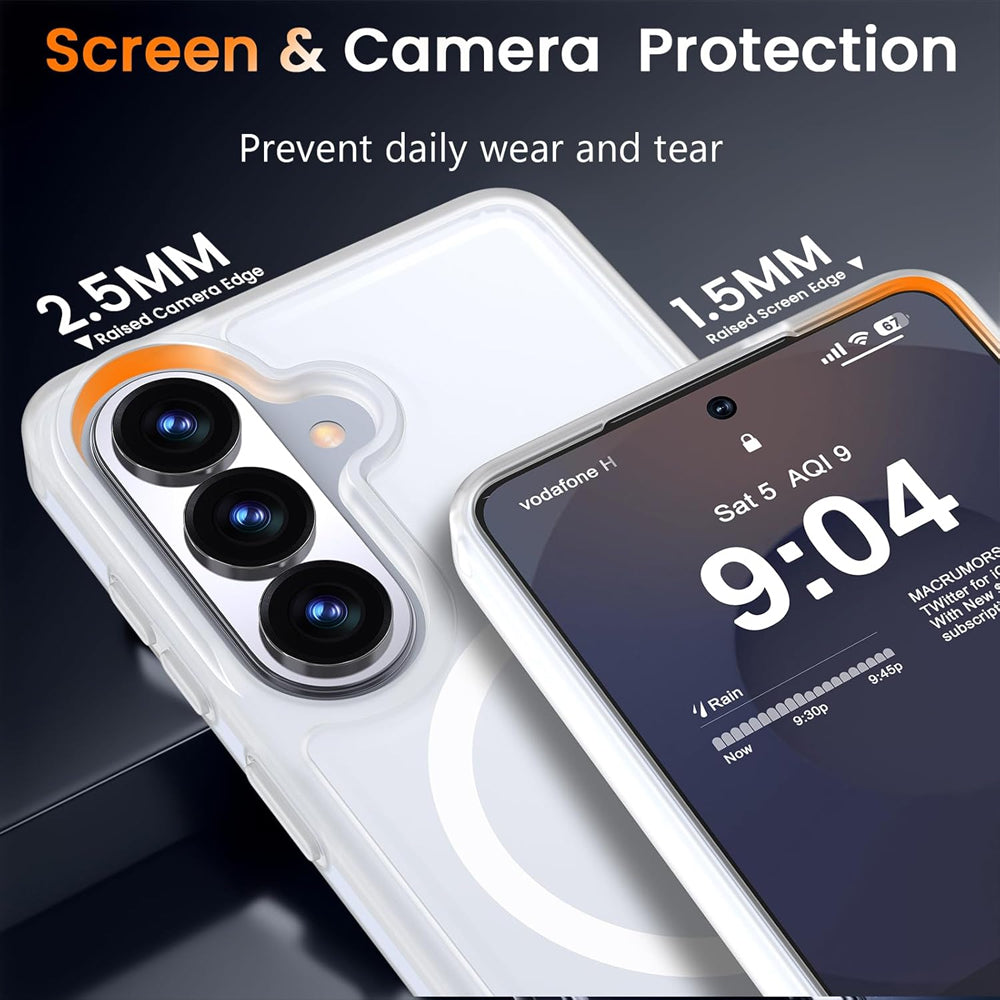 Matte Magsafe Compatible Case for Samsung Galaxy S26 Plus