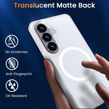 Matte Magsafe Compatible Case for Samsung Galaxy S26 Plus