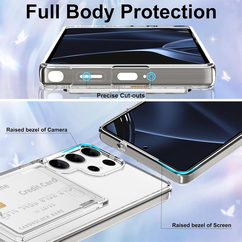 Clear Card Case for Samsung Galaxy S26 Ultra