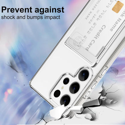 Clear Card Case for Samsung Galaxy S26 Ultra
