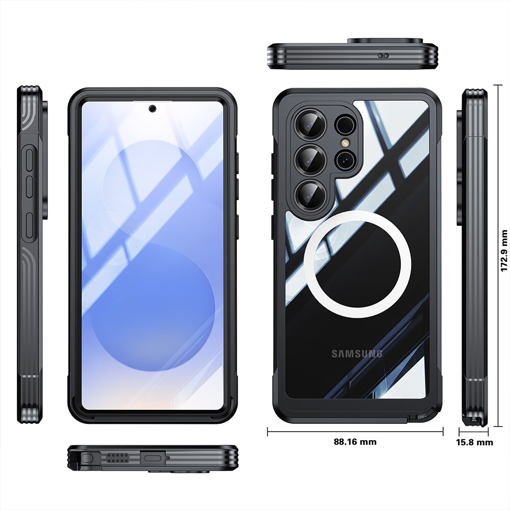 Heavy Duty 360 Protection Case for Samsung Galaxy S26 Ultra