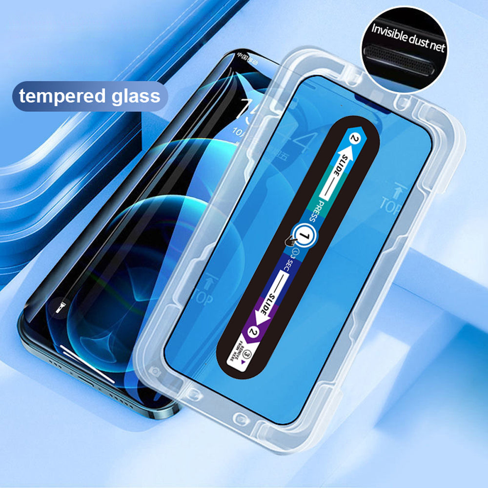 Samsung Galaxy S24 Tempered Glass Screen Protector [2-Pack] with Easy Alignment Frame – Clear, Premium by SwiftShield