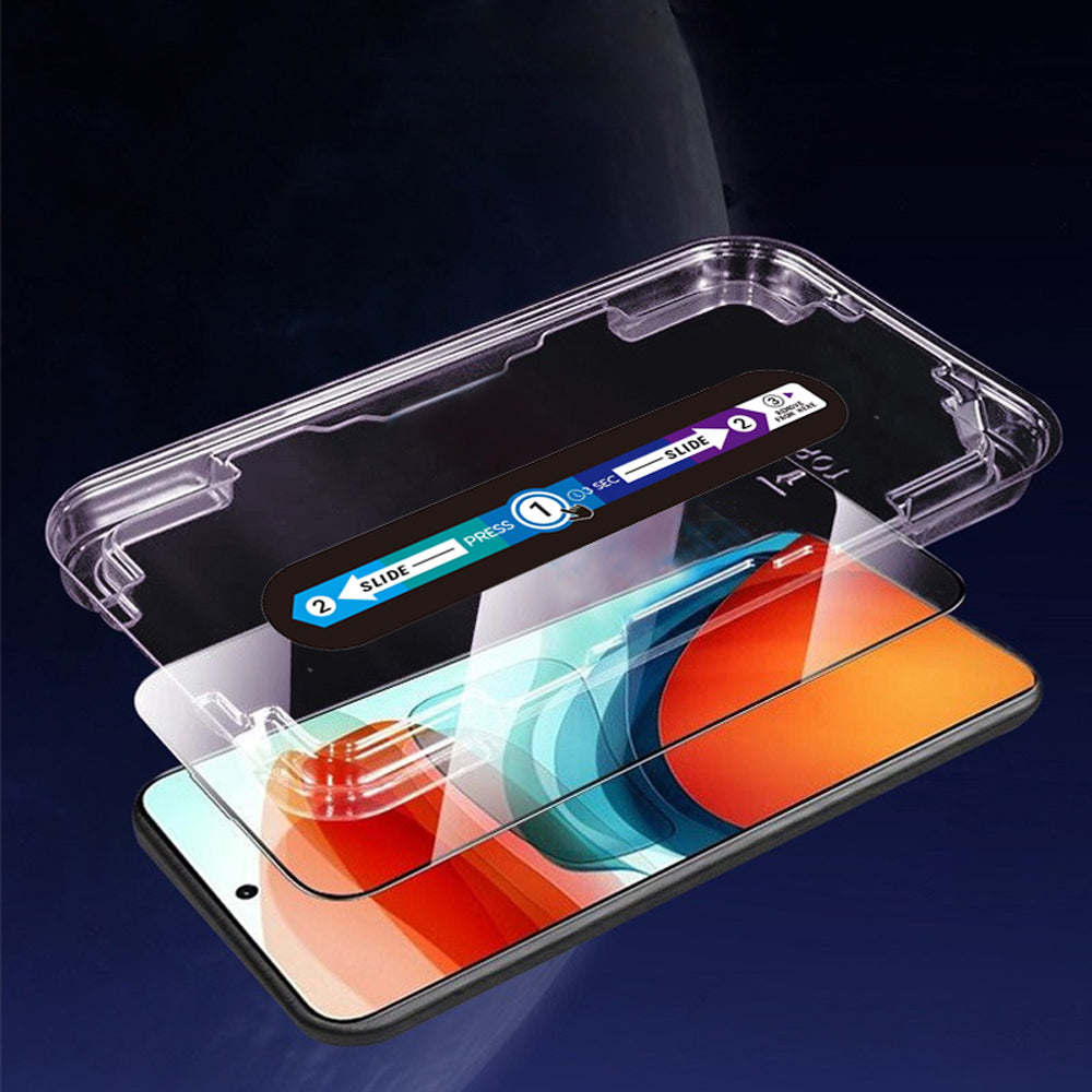 Samsung Galaxy S24 FE Tempered Glass Screen Protector [2-Pack] with Easy Alignment Frame – Clear, Premium by SwiftShield