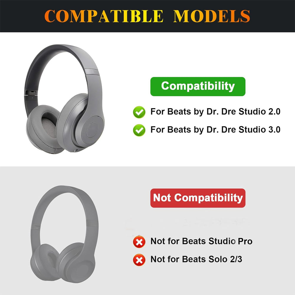 Headband Bottom Replacement Pad for Beats Studio 2.0