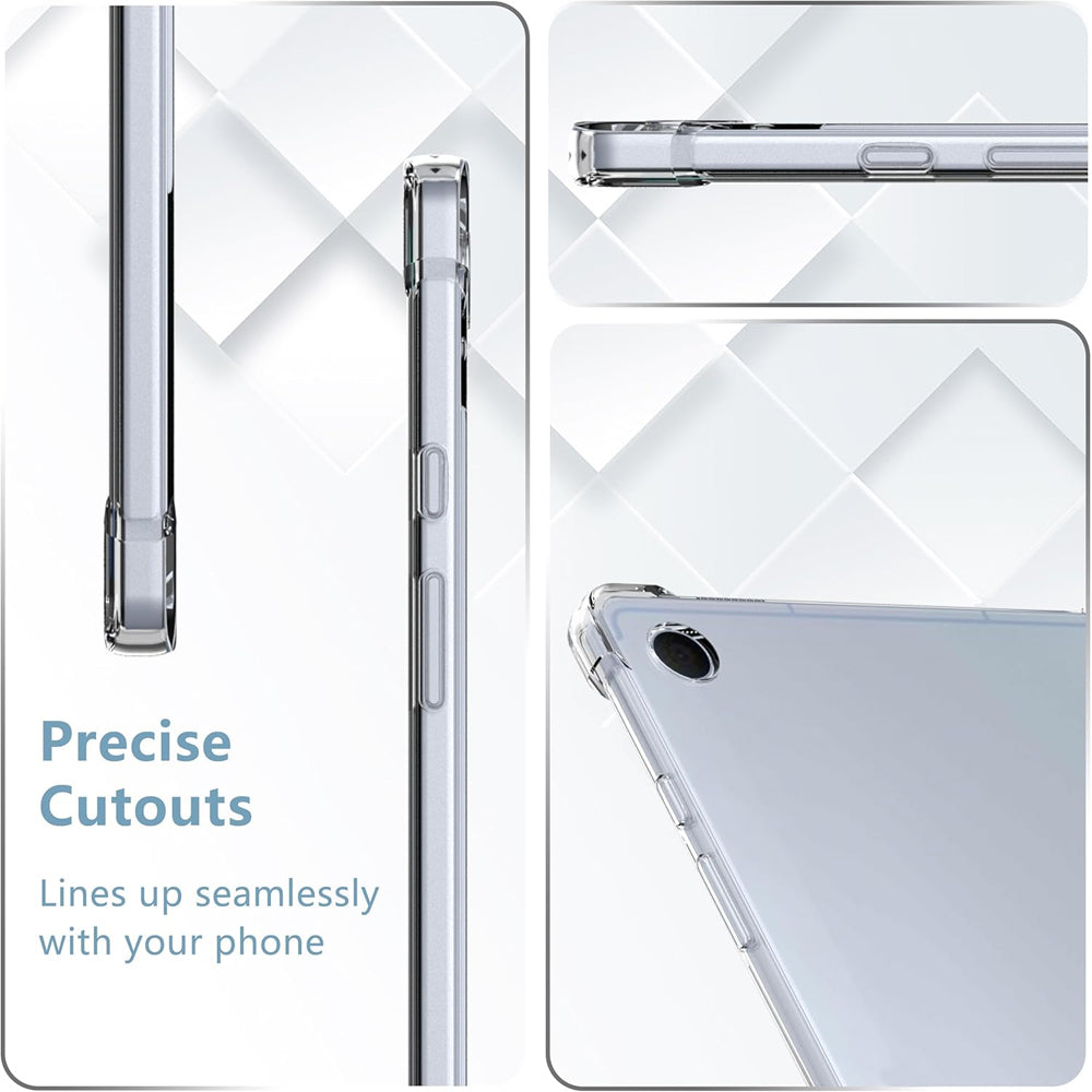 Clear Bumper Case for Samsung Galaxy Tab A11 Plus