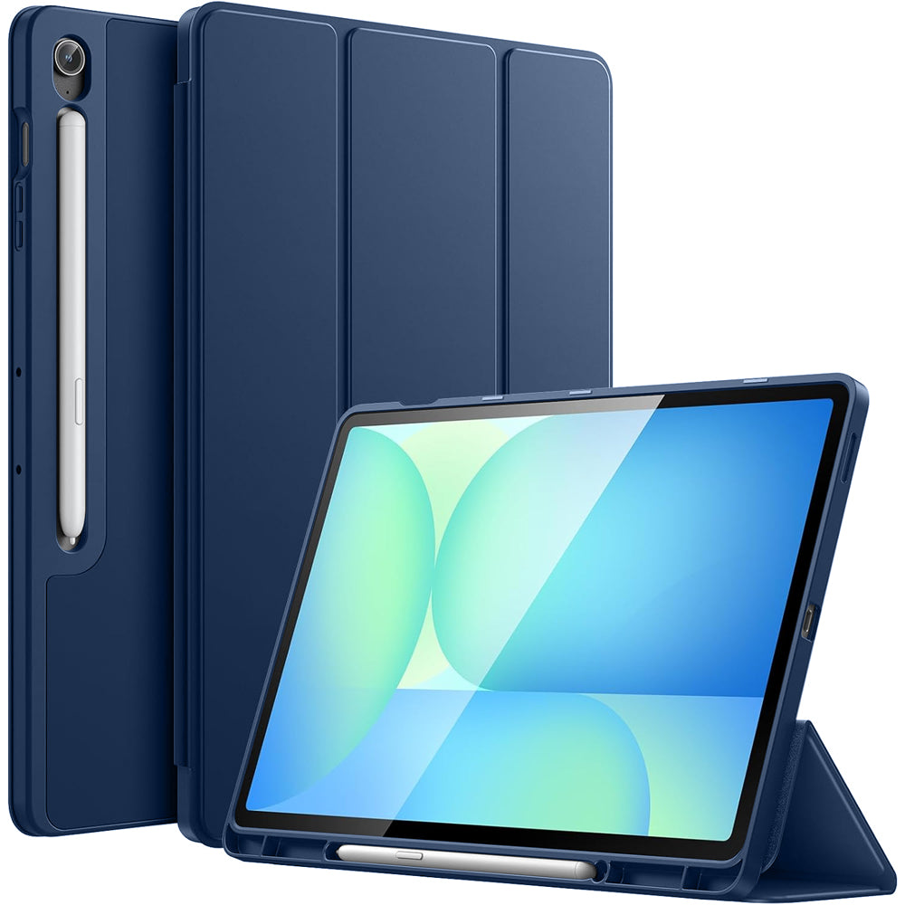 Slim Flip Case With Pen Holder Cover for Samsung Galaxy Tab S10 FE Plus