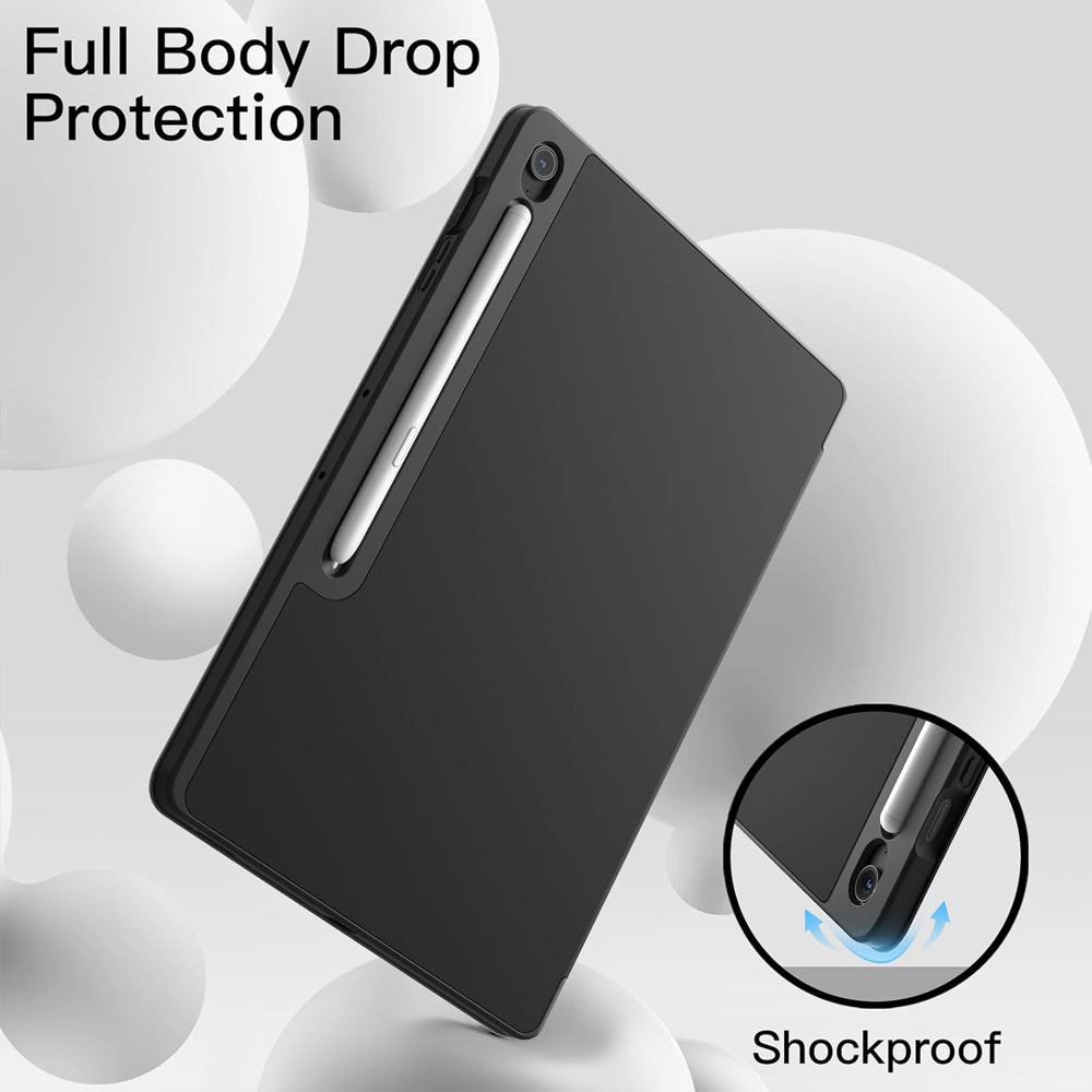 Slim Flip Case With Pen Holder Cover for Samsung Galaxy Tab S10 FE Plus