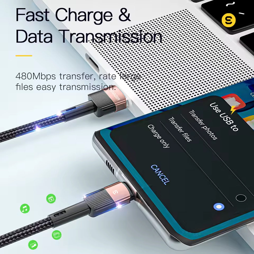 USB-A to USB-C Fast Charging cable 100W 7A - Essager