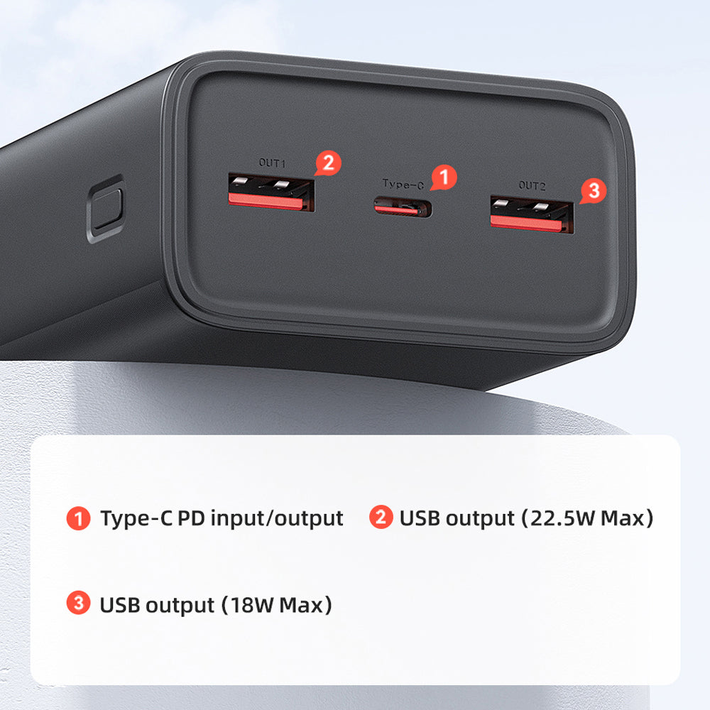 Fast Charger 65W Laptop Powerbank 30000mAh - USAMS