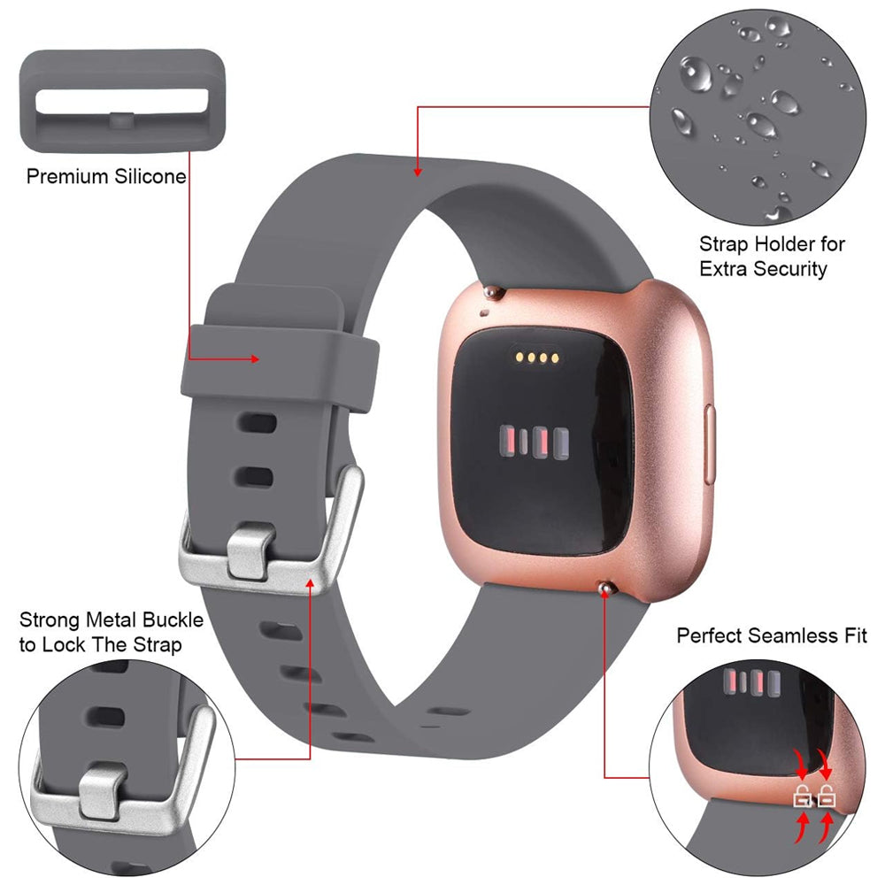 Rubber Strap for Fitbit Versa 2