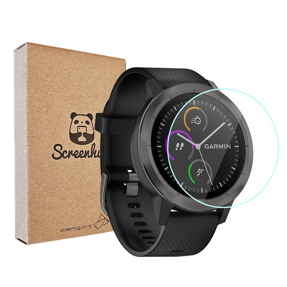 Glass Screen Protector for Garmin Vivoactive 3 Screenhug