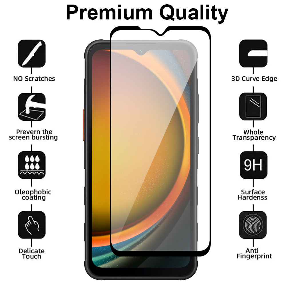 Full Cover Glass Screen Protector for Samsung Galaxy XCover 7