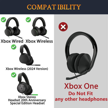 Earphone Pad Replacements for Microsoft Xbox Wireless Headset