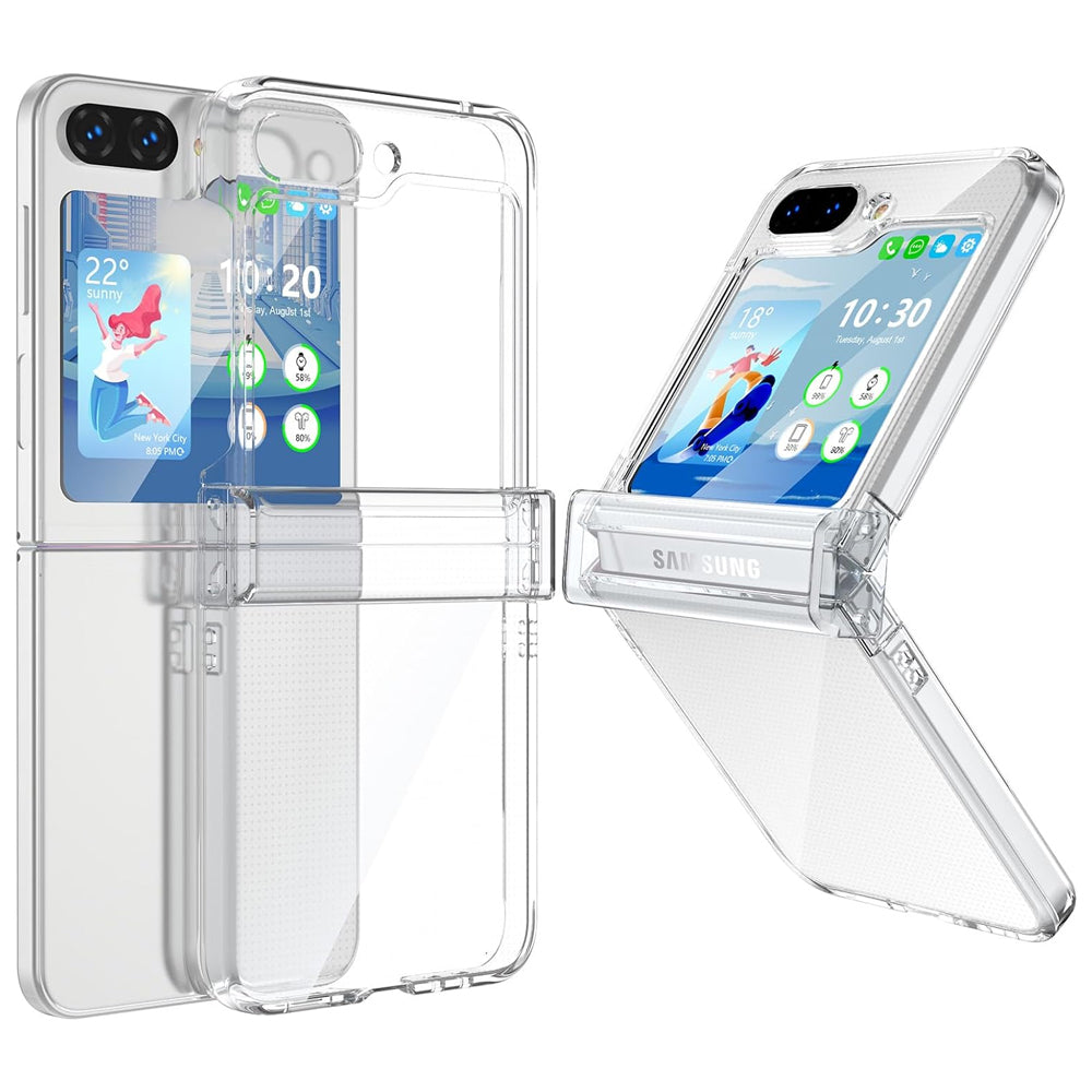 Clear Hinge Protection Case for Samsung Galaxy Z Flip5